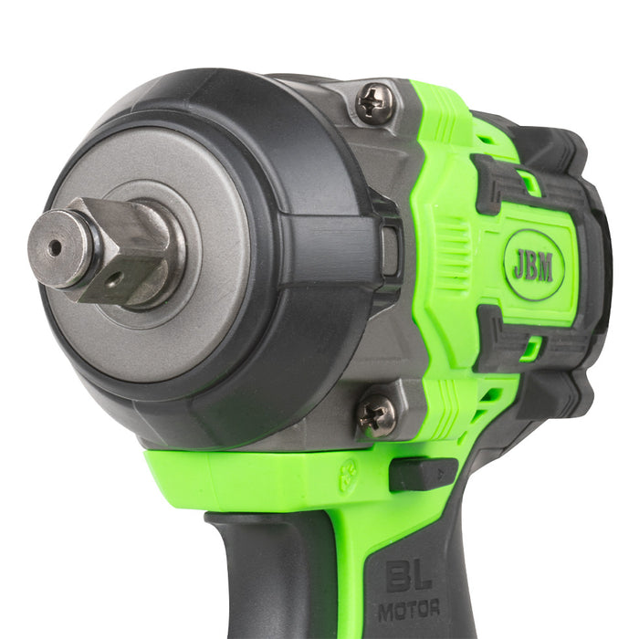 PISTOLA DE IMPACTO BRUSHLESS A BATERÍA 1/2" 800NM