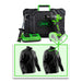 TALADRO PERCUTOR 2 VELOCIDADES A BATERÍA CON MALETÍN + CHAQUETA 3XL