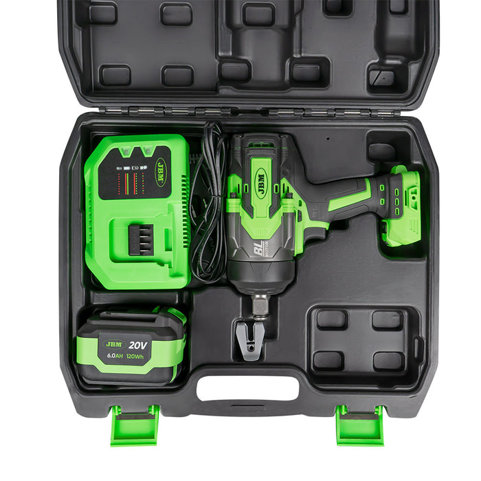 PISTOLA DE IMPACTO BRUSHLESS A BATERÍA 3/4" 1300NM CON MALETÍN