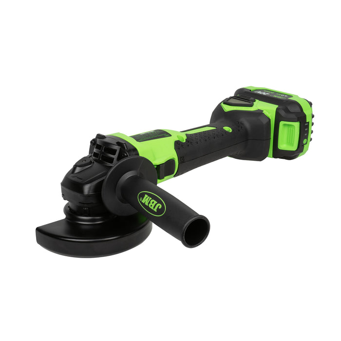 AMOLADORA ANGULAR BRUSHLESS 125MM CON MALETÍN + BATERIA 4AH + BATERIA 6AH + CARGADOR 20V