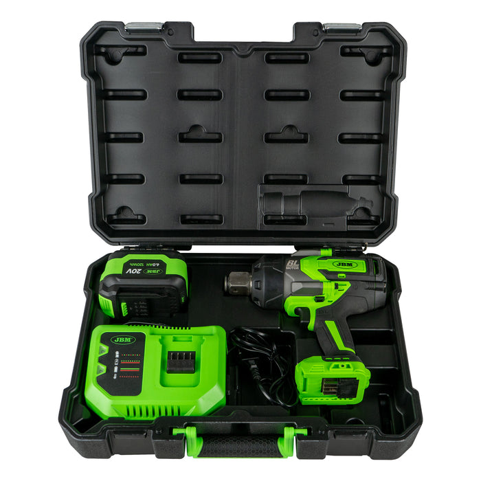 PISTOLA DE IMPACTO BRUSHLESS A BATERÍA 1"" 2300NM CON MALETÍN + FREIDORA REGALO