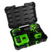 PISTOLA DE IMPACTO BRUSHLESS A BATERÍA 1" 2300NM CON MALETÍN + SET DE 8 VASOS DE IMPACTO DE 1"
