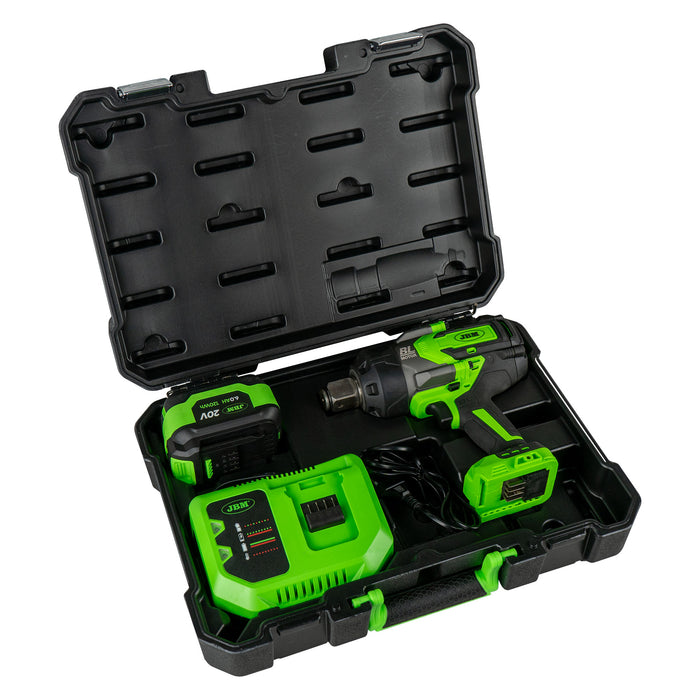 PISTOLA DE IMPACTO BRUSHLESS A BATERÍA 1"" 2300NM CON MALETÍN + FREIDORA REGALO