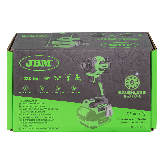 ATORNILLADOR A BATERIA 1/4" 230NM