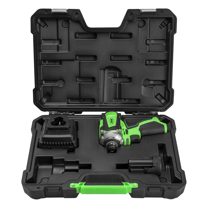 ATORNILLADOR DE IMPACTO BRUSHLESS A BATERÍA 1/4"" 150NM CON MALETÍN + CESTA REGALO