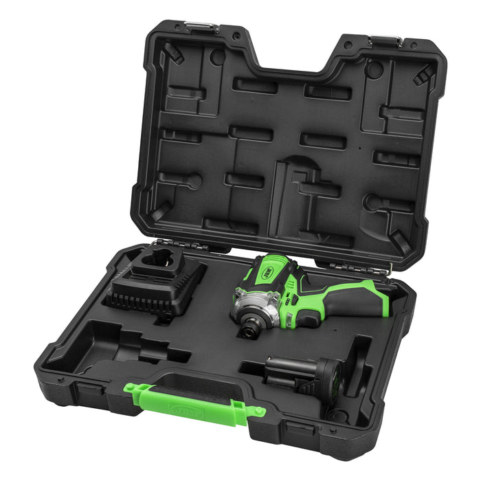 ATORNILLADOR DE IMPACTO BRUSHLESS A BATERÍA 1/4" 150NM CON MALETÍN