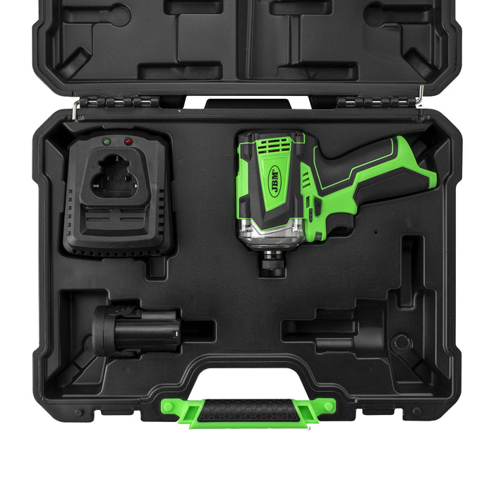 ATORNILLADOR DE IMPACTO BRUSHLESS A BATERÍA 1/4"" 150NM CON MALETÍN + CESTA REGALO