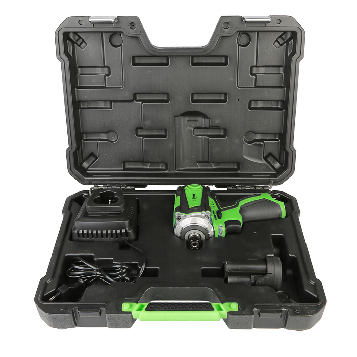 ATORNILLADOR DE IMPACTO BRUSHLESS A BATERÍA 1/4" 150NM CON MALETÍN