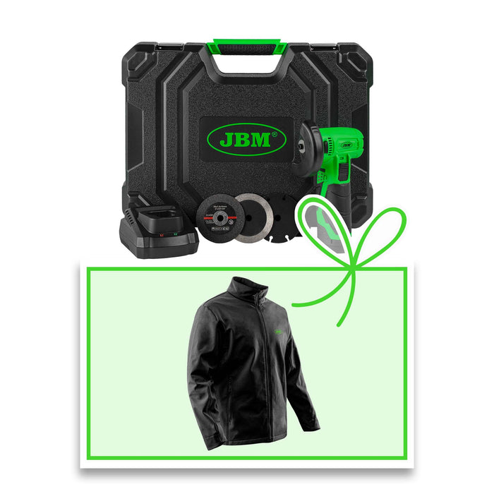 HERRAMIENTA DE CORTE INALÁMBRICA DE 12V CON MALETÍN + CHAQUETA M