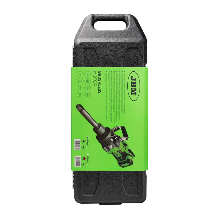 PISTOLA DE IMPACTO BRUSHLESS A BATERÍA PARA CAMIONES 1" 4000NM CON MALETÍN