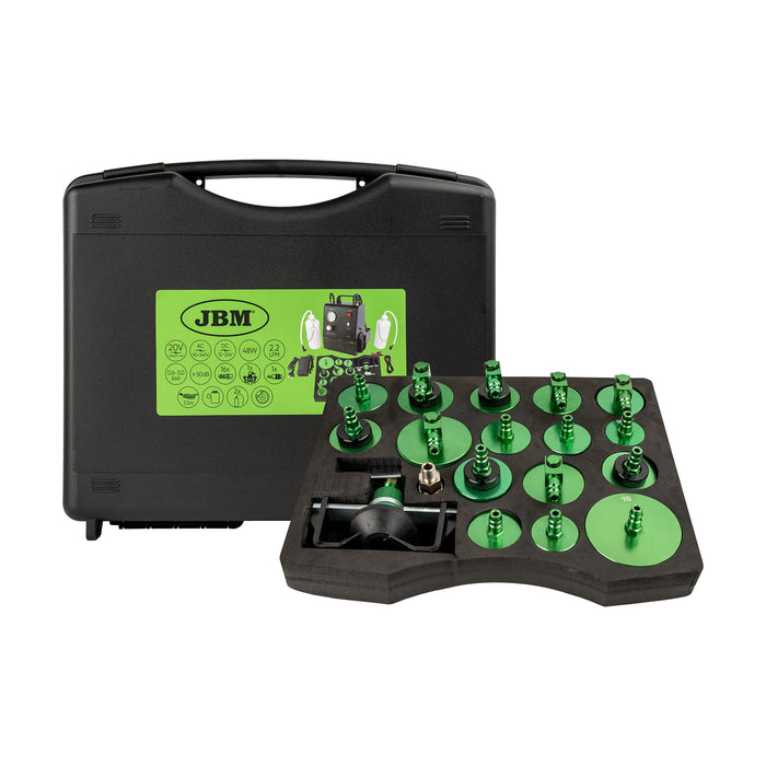 60067 SANGRADOR DE FRENOS ELÉCTRICO A BATERÍA + 60013 BATERÍA LI-ION 4.0AH