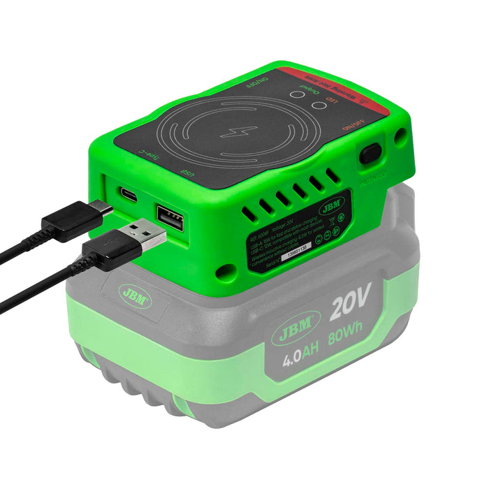 CHARGEUR SANS FIL SUR BATTERIE