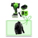 60071 SOPLADOR DE AIRE + 60013 BATERÍA 4.0AH + 60016 CARGADOR 20V + CHAQUETA L