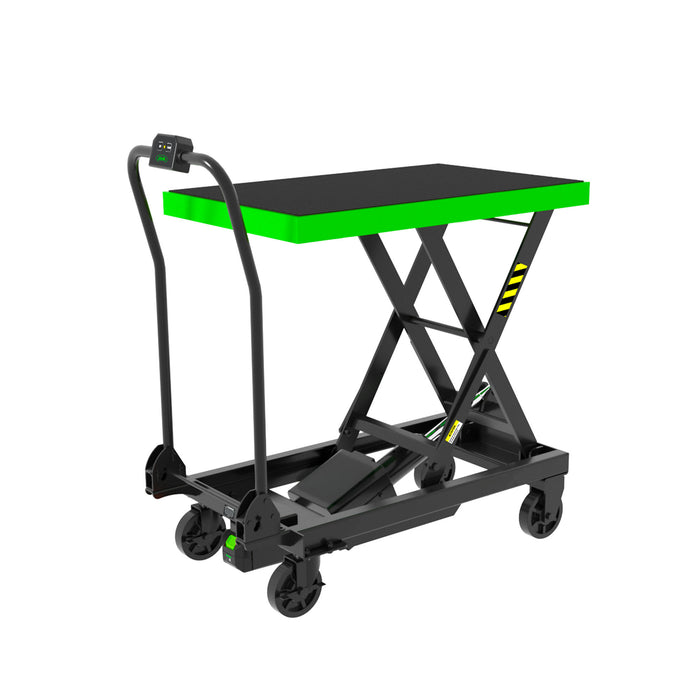 MESA HIDRÁULICA A BATERÍA - 500KG CON BATERÍA Y CARGADOR INCLUIDOS