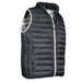 CHALECO GRIS-NEGRO T.M