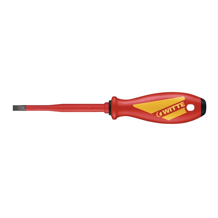 Witte Destornillador aislado de boca plana con varilla reducida MAXX VDE Slim (4,5x175 mm)