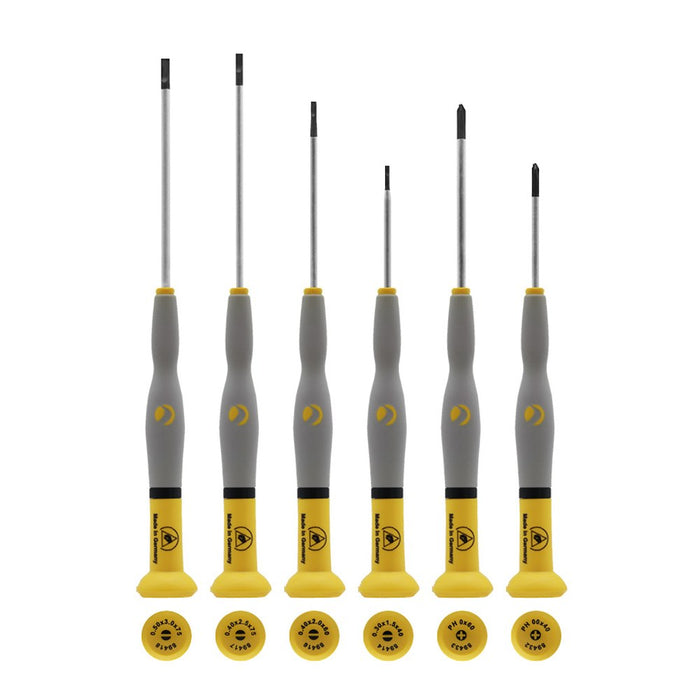 Witte Juego de destornilladores Wittron ESD 6 piezas (PL y PH)