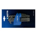Witte Juego de 8 llaves Torx acodadas