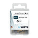 Witte 10 Puntas en cajita de plástico largo 25 mm (PZ 3 BITFLEX TIN)