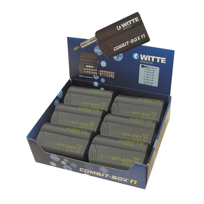 Witte Caja de puntas de atornillar COMBIT-BOX 17 granel (Tipo TiN)