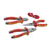 NWS Juego 3 alicates VDE (CombiMax 180 + corte diagonal 160 mod. sueco+ boca semiredonda recta 205)