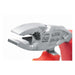 NWS Alicate cabeza acodada multifunción Serie 49 VDE Largo 200 mm (con colgador)