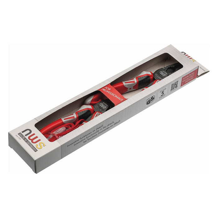 NWS Juego de alicate CombiMax 180 mm + alicate corte diagonal 160 mm Serie 69