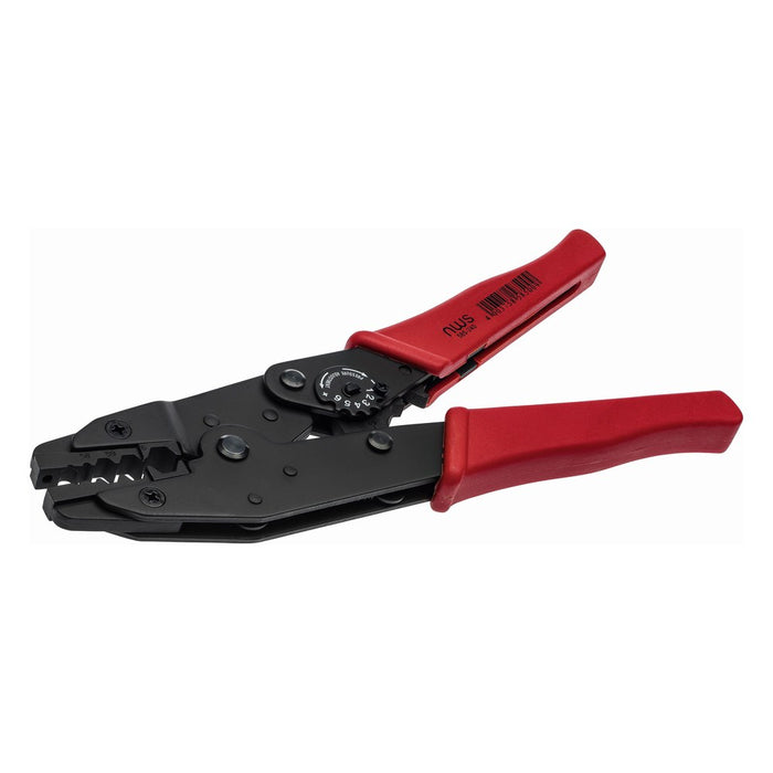 NWS Crimpadora de carraca para terminales Faston (0,5-6,0 mm²)