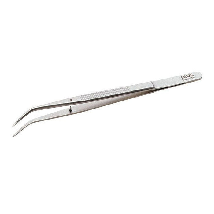 NWS Pinzas precisión soldadura acodadas Inox
