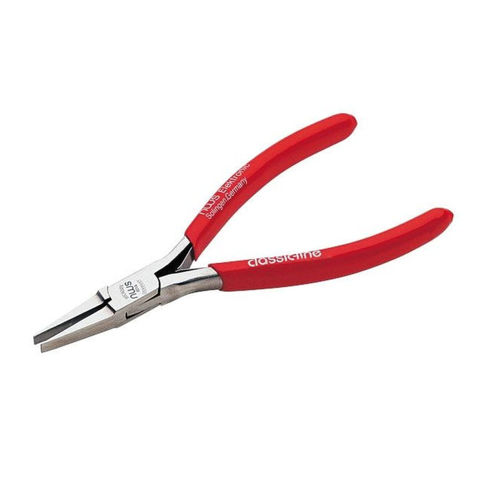 NWS Alicate electrónica boca plana 130 mm