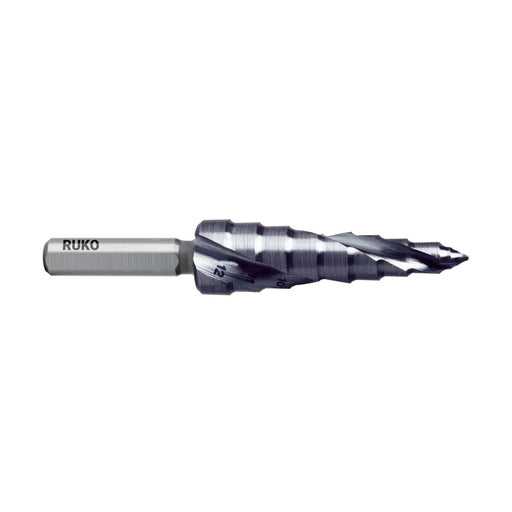 Ruko Broca escalonada FLOWSTEP® HSS (5-12 mm)