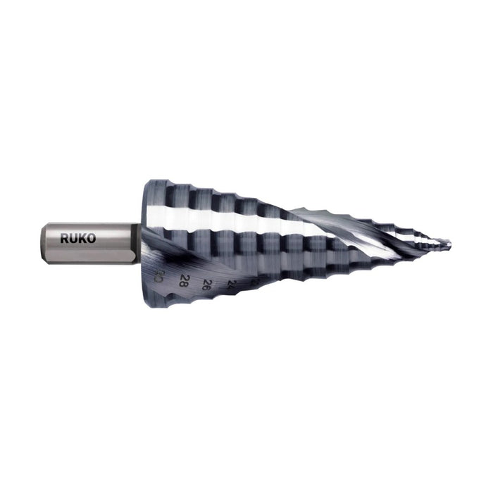 Ruko Broca escalonada FLOWSTEP® HSS (8-30 mm)
