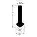 Ruko Avellanador cónico DIN 335 forma C 90º HSS (Ø máx. 8,3 mm)