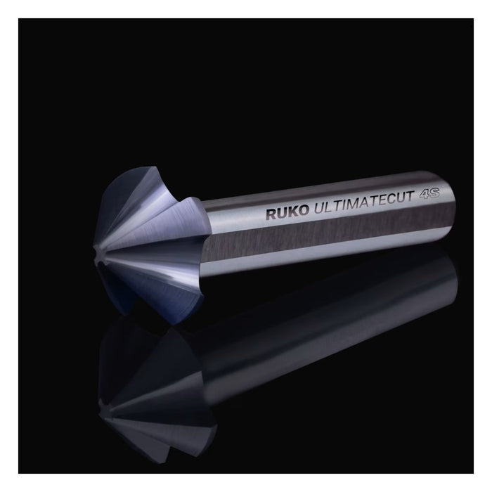 Ruko Avellanador cónico ULTIMATECUT 4S HSS RUnaTEC DIN 355 90° (Ø 16,5 mm)