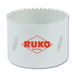 Ruko Corona perforadora HSS-Co 8 bimetal con dentado fino (Ø 41 mm)