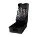 Ruko Juego de 25 brocas helicoidales FLOWSTEP® HSS