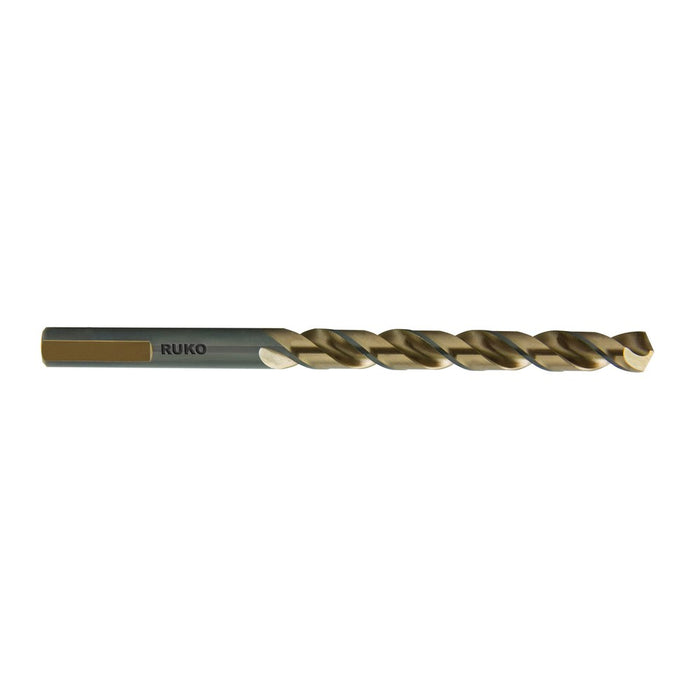 Ruko Pack de 5 brocas helicoidales DIN 338 tipo UNI HSSE-Co 5 (Ø 12 mm)