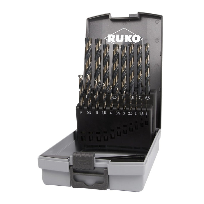 Ruko Juego de 19 Brocas Speed Cut