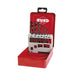 Ruko Juego 7 machos roscar a máquina M DIN 371 / 376 HSS-Co VAP para inox Tipo C