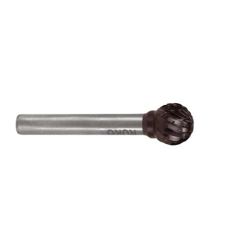 Ruko Fresas metal duro TiCN forma D-KUD Esférica (Ø 6 mm)