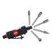 Ruko Kit amoladora neumática y juego 10 fresas metal duro con vástago de 6 mm