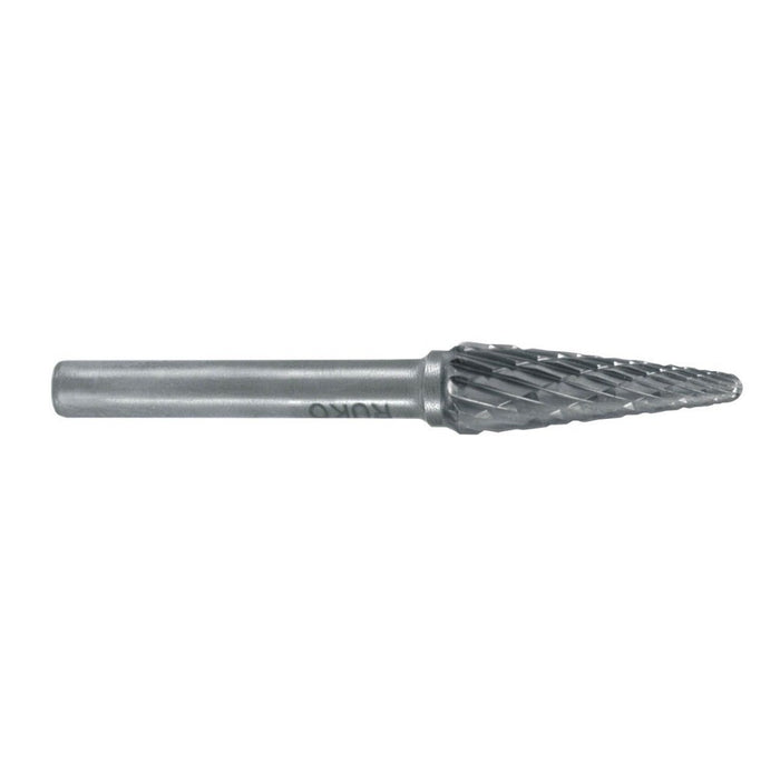 Ruko Fresas metal duro forma KEL Cono redondo (Ø 10 mm)