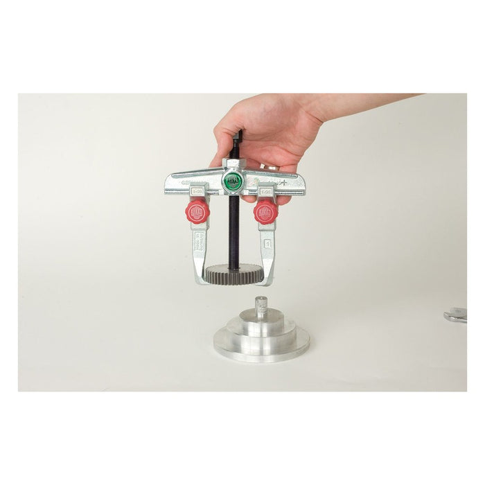 Kukko Extractor de rodamientos universal de 2 patas con regulación rápida (160x150 mm)