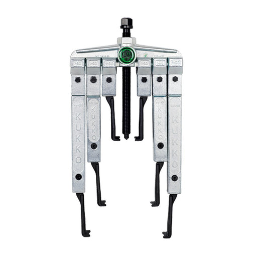 Kukko Extractor de rodamientos universal múltiple de 2 patas para espacios angostos (120x100/200/250/350 mm)