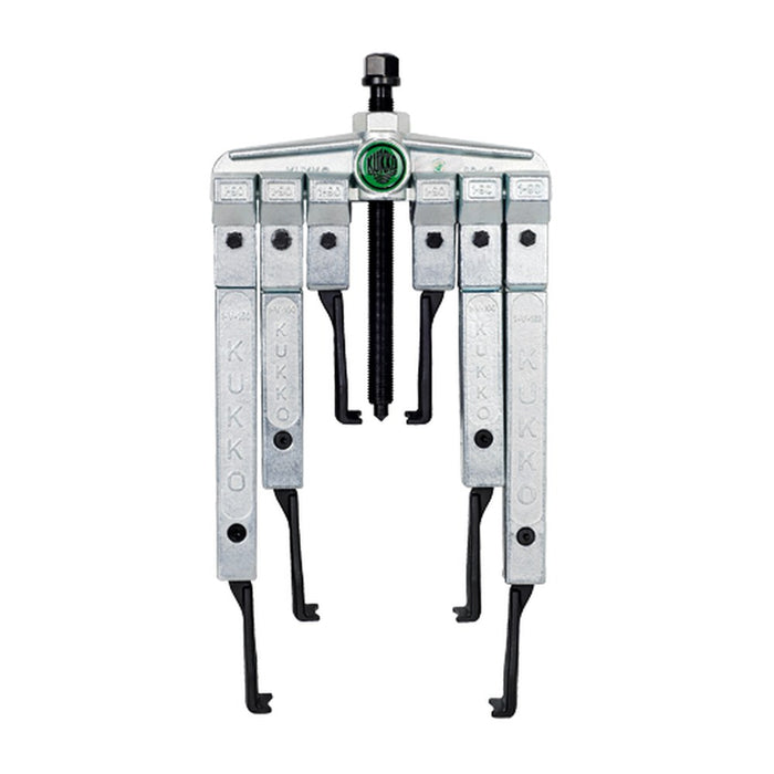 Kukko Extractor de rodamientos universal múltiple de 2 patas para espacios angostos (120x100/200/250/350 mm)