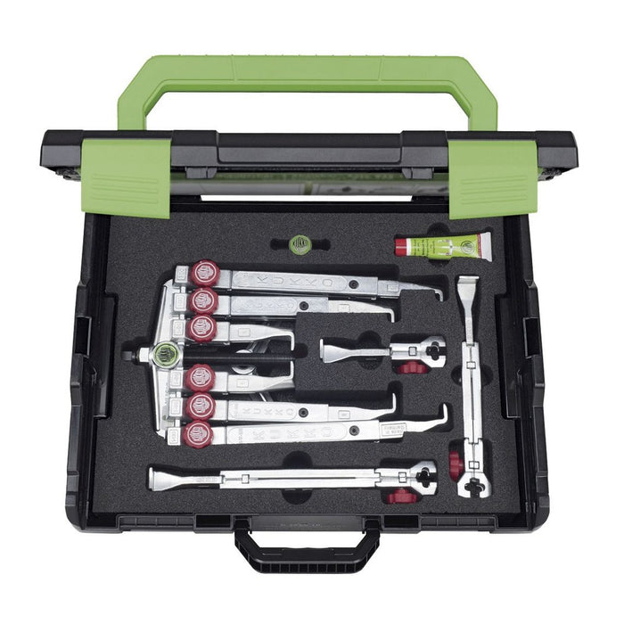 Kukko Juego de extractor de rodamientos universales de 2 y 3 patas con ajuste rápido (120-130 x 100-350 mm)