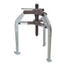 Kukko Extractor de rodamientos de 3 patas de alcance preajustable (100x100 mm)