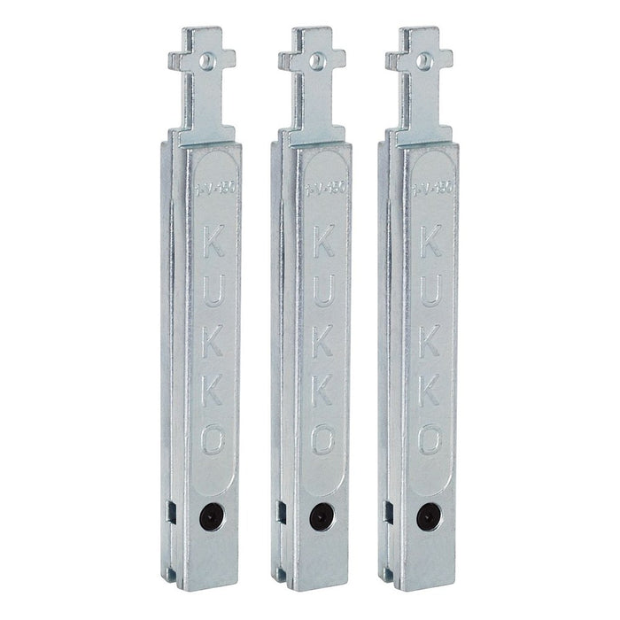 Kukko Juego 3 extensiones patas extractores exterior 30-1/30-10 (100mm)