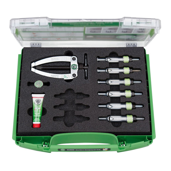 Kukko Juegos universales extractor de rodamientos de 11 piezas (12-110 mm)