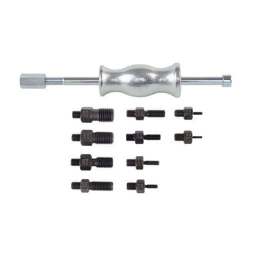 Kukko Extractor de rodamientos con martillo deslizante para extraer piezas con rosca hembra (M3-M18)